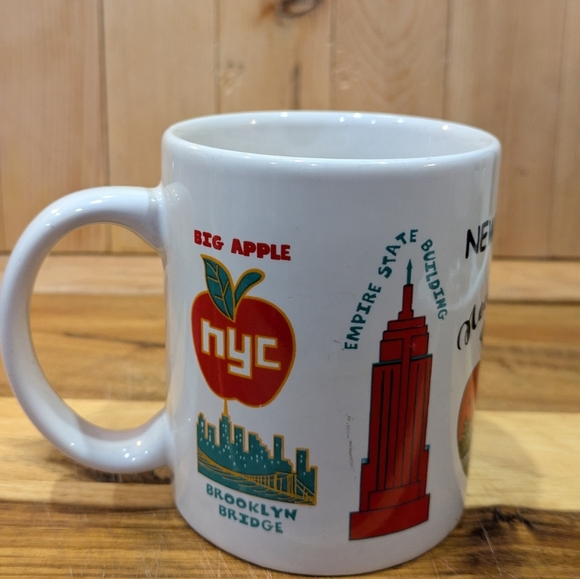 Jay Joshua.New York Themed White Ceramic Mug - Picture 4 of 5